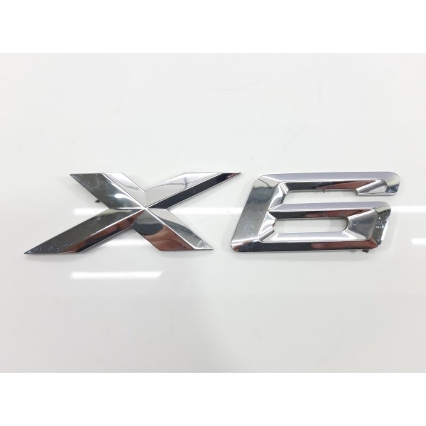 Letreiro Emblema Do Capo Traseiro Bmw X6 2014/2018