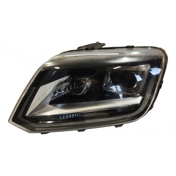 Farol Esquerdo Vw Amarok  Led Completo Módulos C/ Detalhe Pé