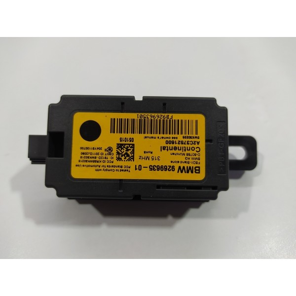 Módulo Sensor Alarme Bmw X4 2016 926963501